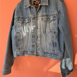 Harley-Davidson Women's Light Blue Denim Jacket